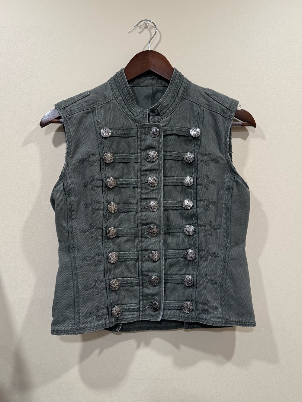 Vintage Button Vest